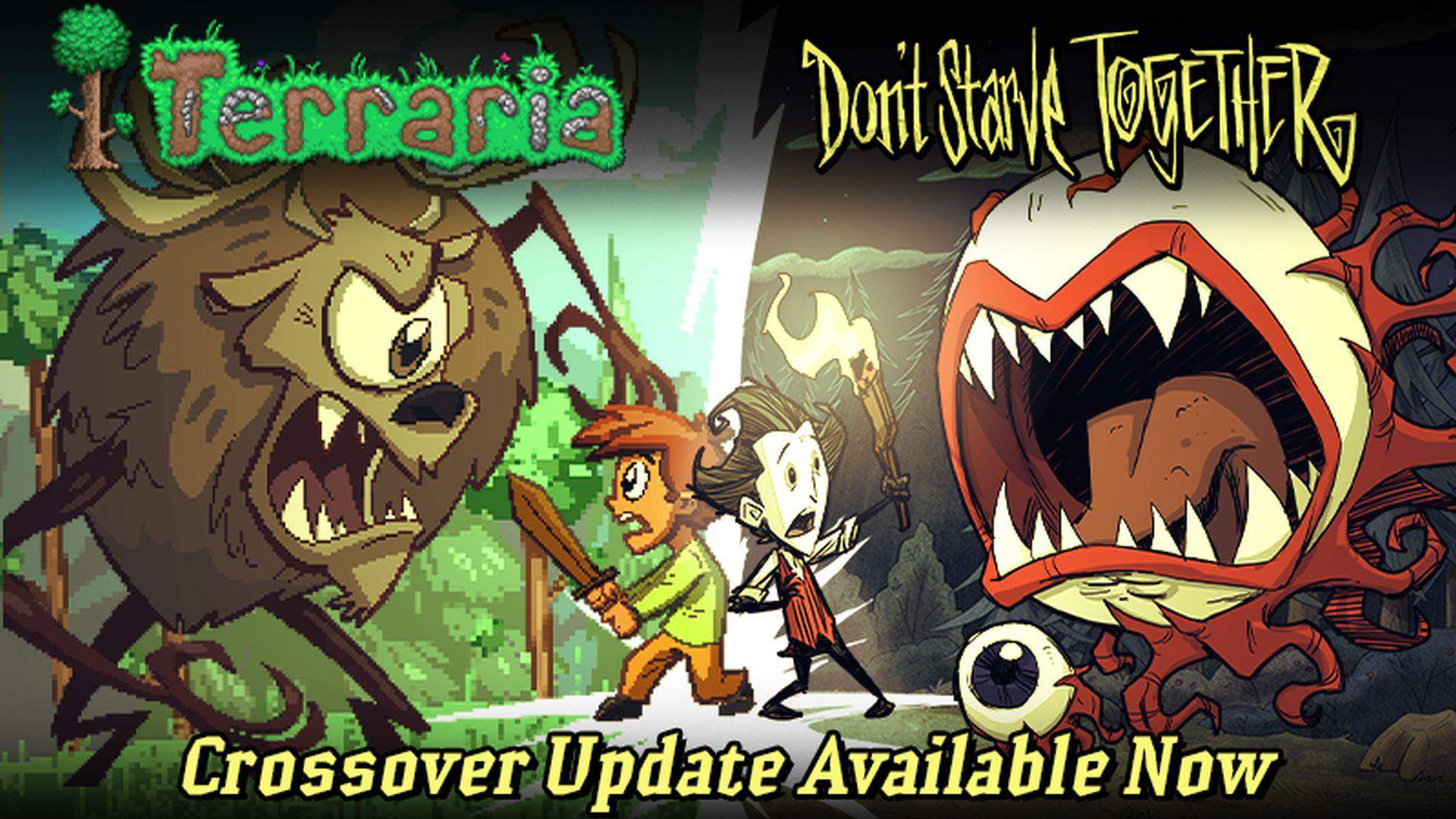 Terraria - Don't Starve Together Crossover update